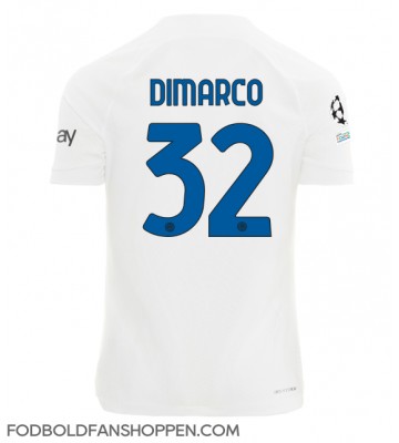 Inter Milan Federico Dimarco #32 Udebanetrøje 2023-24 Kortærmet